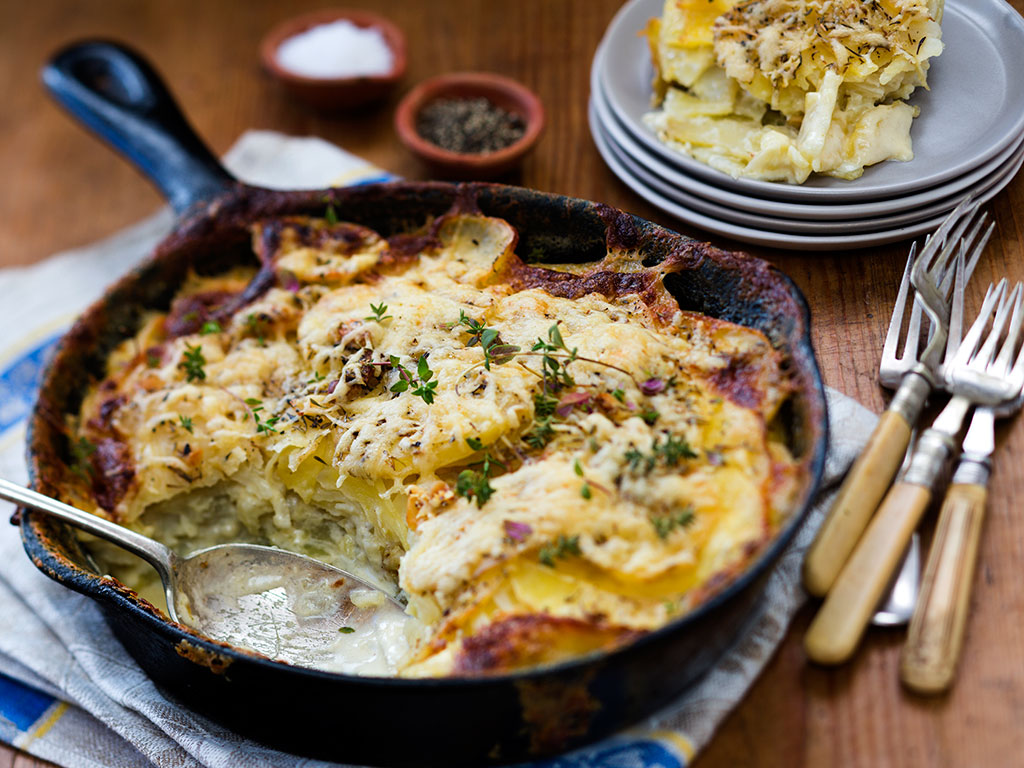 Kumara Deluxe Potato NZ Recipe: Gratin Viva and -